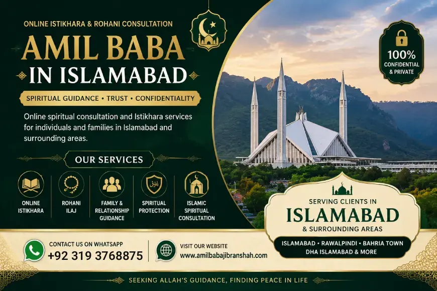 Online Istikhara and Rohani consultation services in Islamabad